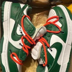 Off-White × Dunk Low 'Pine Green'